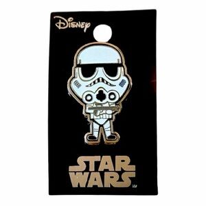DISNEY Star Wars Stormtrooper “chibi” enamel pin.
